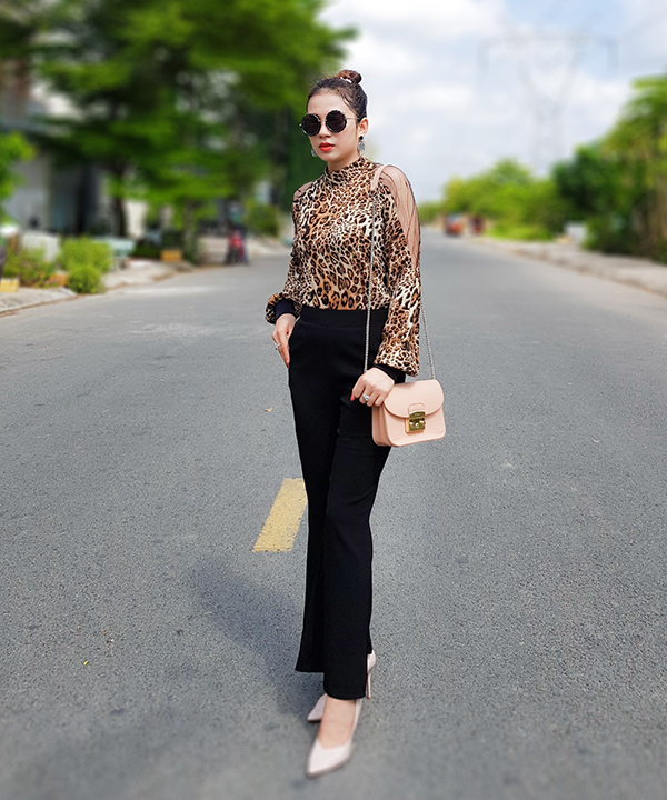 Áo Kiểu Vinabrands A40221VN